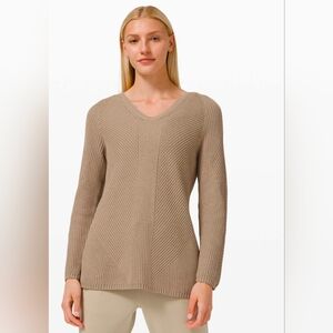 Lululemon Knit Blend Textured Pulllover